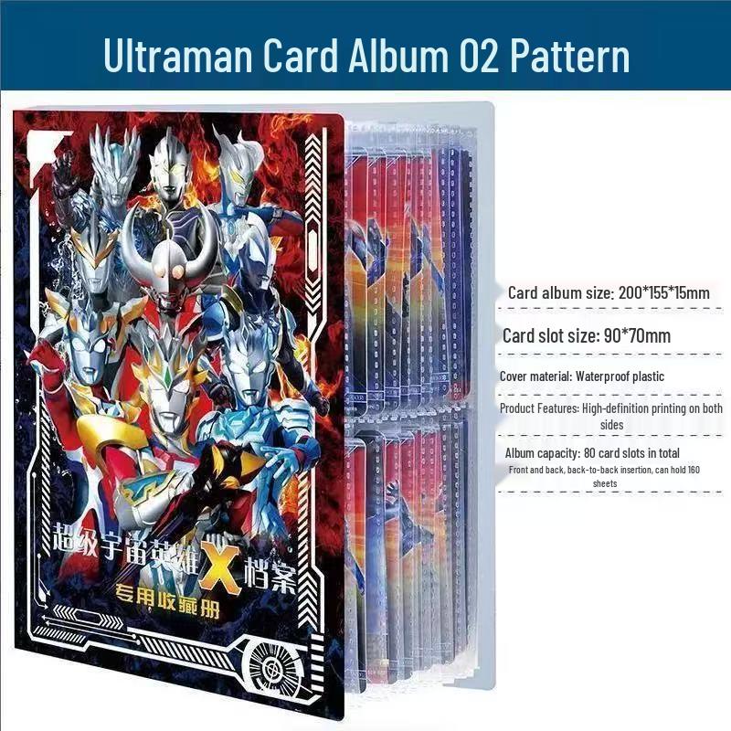 Zeta Card Storage Album: Ultraman King Toy Collection with Large Capacity
Zeta Card Storage Album: Ultraman King Toy Collection with Large Capacity