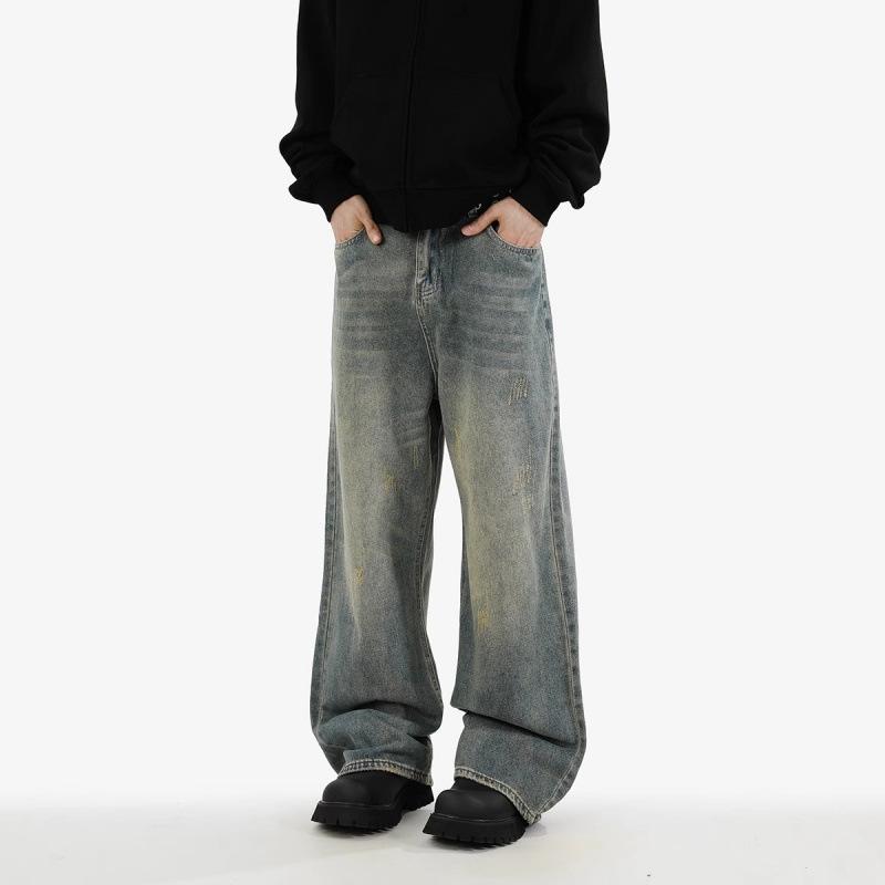 JYL Men s Straight Jeans Spring Vintage Washed American Cleanfit Wide-Leg Denim Pants 3XL спаржевий
JYL Men s Straight Jeans Spring Vintage Washed American Cleanfit Wide-Leg Denim Pants 3XL спаржевий