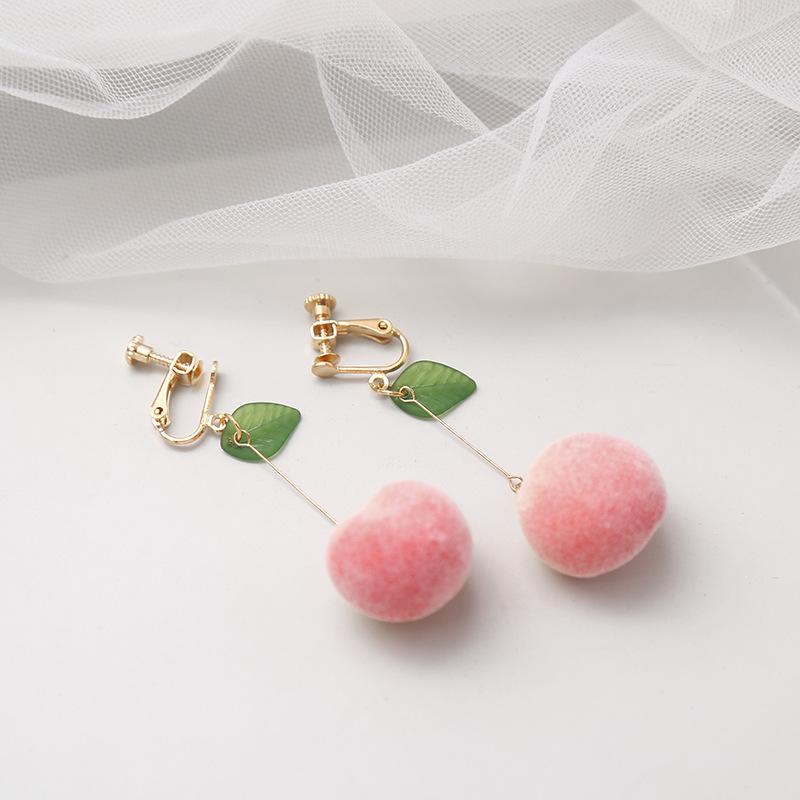 Персиковые серьги Симпатичные розовые персиковые серьги для девочек без сережек с пирсингом
Персиковые серьги Симпатичные розовые персиковые серьги для девочек без сережек с пирсингом