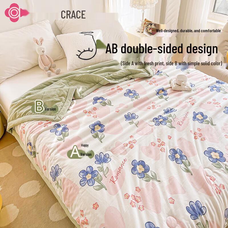 Jie Li Ya 7A Antibacterial Soy Fiber Summer Quilt
Jie Li Ya 7A Antibacterial Soy Fiber Summer Quilt