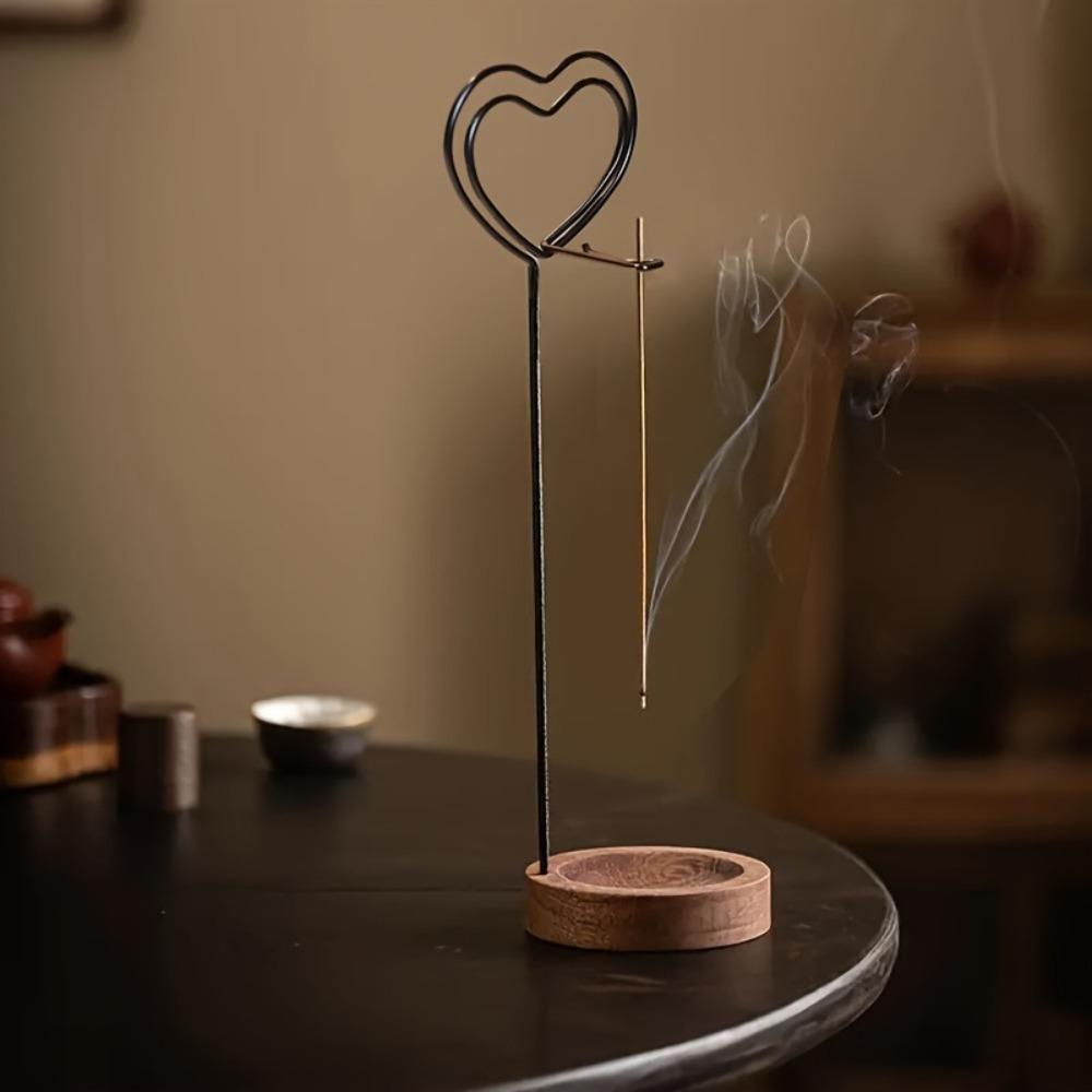 Wooden Incense Burner Upside Down Incense Stick Holder Creative Incense Stand Yoga Decoration Type B
Wooden Incense Burner Upside Down Incense Stick Holder Creative Incense Stand Yoga Decoration Type B
