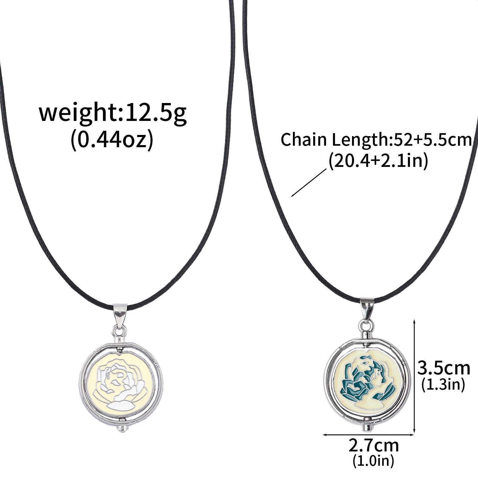 Jinx Spinning Necklace & Ekko Keychain Set: Intersecting Love Brooch & Bracelet. individual package
Jinx Spinning Necklace & Ekko Keychain Set: Intersecting Love Brooch & Bracelet. individual package