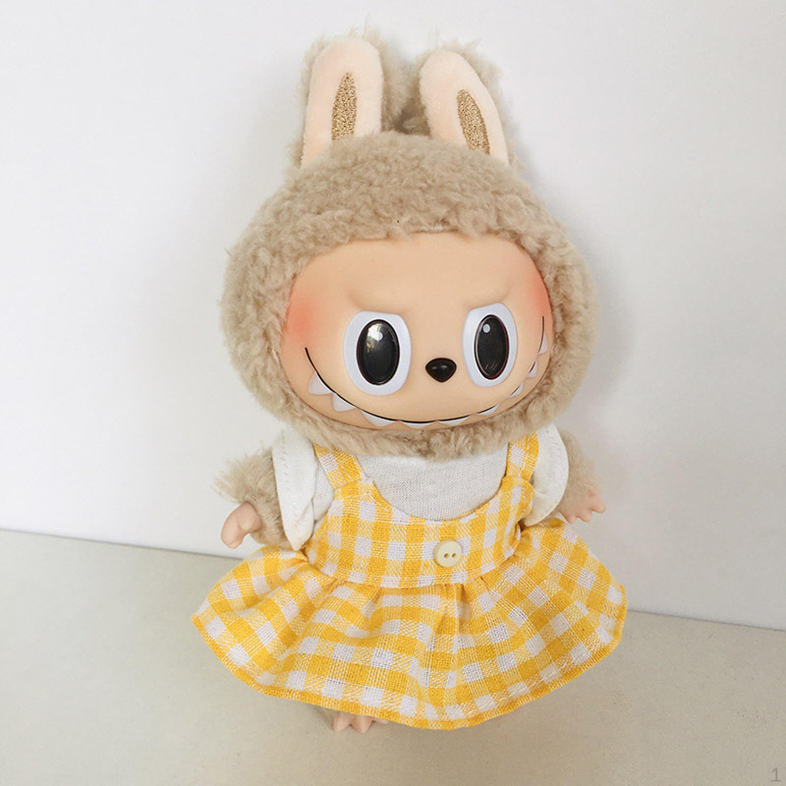 17cm Doll Clothes T Shirt and Dress Outifit Fashion DIY Toy Photo Props, Cute Soft жовтий
17cm Doll Clothes T Shirt and Dress Outifit Fashion DIY Toy Photo Props, Cute Soft жовтий