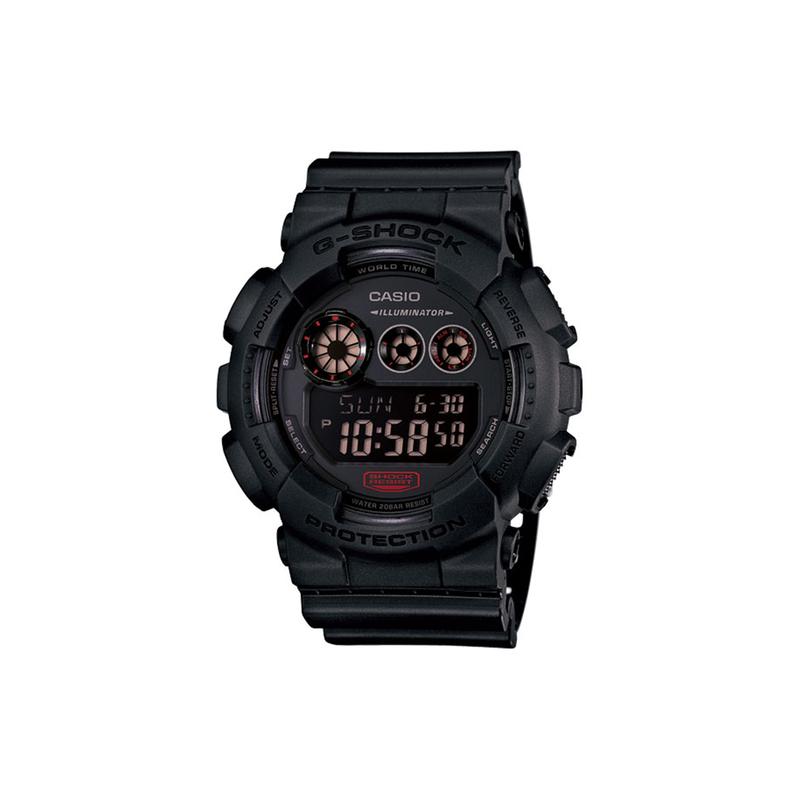 Casio G-SHOCK theme series Popular matte black and red accents LCD reverse display sports waterproof and shockproof Quartz movement GD-120MB-1 червоний
Casio G-SHOCK theme series Popular matte black and red accents LCD reverse display sports waterproof and shockproof Quartz movement GD-120MB-1 червоний