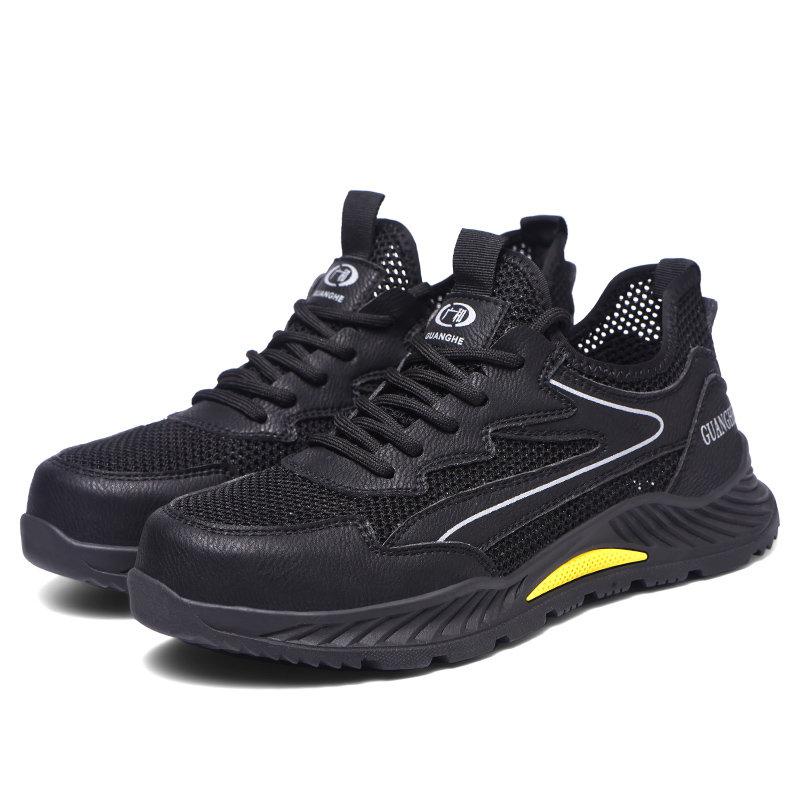 Fashion Steel Toe Safety Shoes Summer Mesh Safety Shoes Breathable Work Shoes Protective Lightweight Work Safety Sneakers for Men Women 36 чёрный
Fashion Steel Toe Safety Shoes Summer Mesh Safety Shoes Breathable Work Shoes Protective Lightweight Work Safety Sneakers for Men Women 36 чёрный