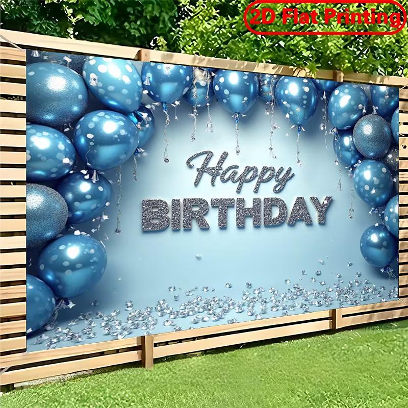 2D Silver Glitter Happy Birthday Background Banner for Photo Booth 47.2x31.5inch/120*80cm
2D Silver Glitter Happy Birthday Background Banner for Photo Booth 47.2x31.5inch/120*80cm