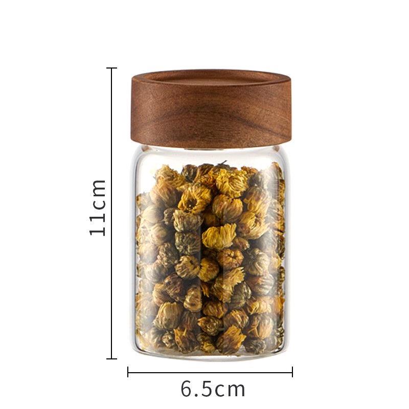 ZISIZ Glass & Acacia Wood Sealed Storage Jars
ZISIZ Glass & Acacia Wood Sealed Storage Jars