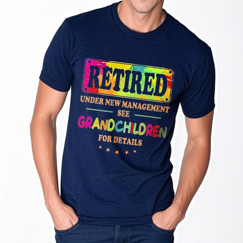 Cotton summer Man t shirt Retired Under New Management See Grandchildren For Details Short Sleeve Adult Crew Neck Top tees 4XL
Cotton summer Man t shirt Retired Under New Management See Grandchildren For Details Short Sleeve Adult Crew Neck Top tees 4XL