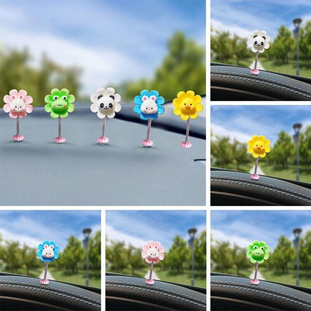Little Panda Dashboard Decoration Frog/Chicken/Rabbit Car Ornaments Shaking Flower Ornament
Little Panda Dashboard Decoration Frog/Chicken/Rabbit Car Ornaments Shaking Flower Ornament