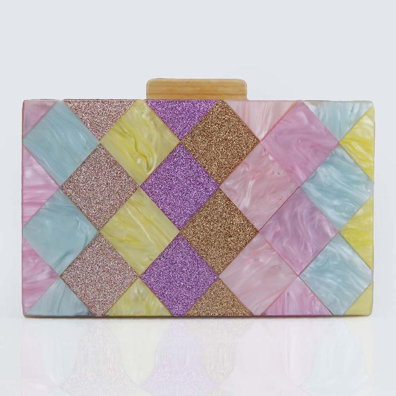 Clutch Shoulder Banquet Acrylic Evening Bag Contrasting Colors Crossbody Patchwork Wedding New Women s Bag Casual Famous Brands 18X11X4.5CM шампанського
Clutch Shoulder Banquet Acrylic Evening Bag Contrasting Colors Crossbody Patchwork Wedding New Women s Bag Casual Famous Brands 18X11X4.5CM шампанського