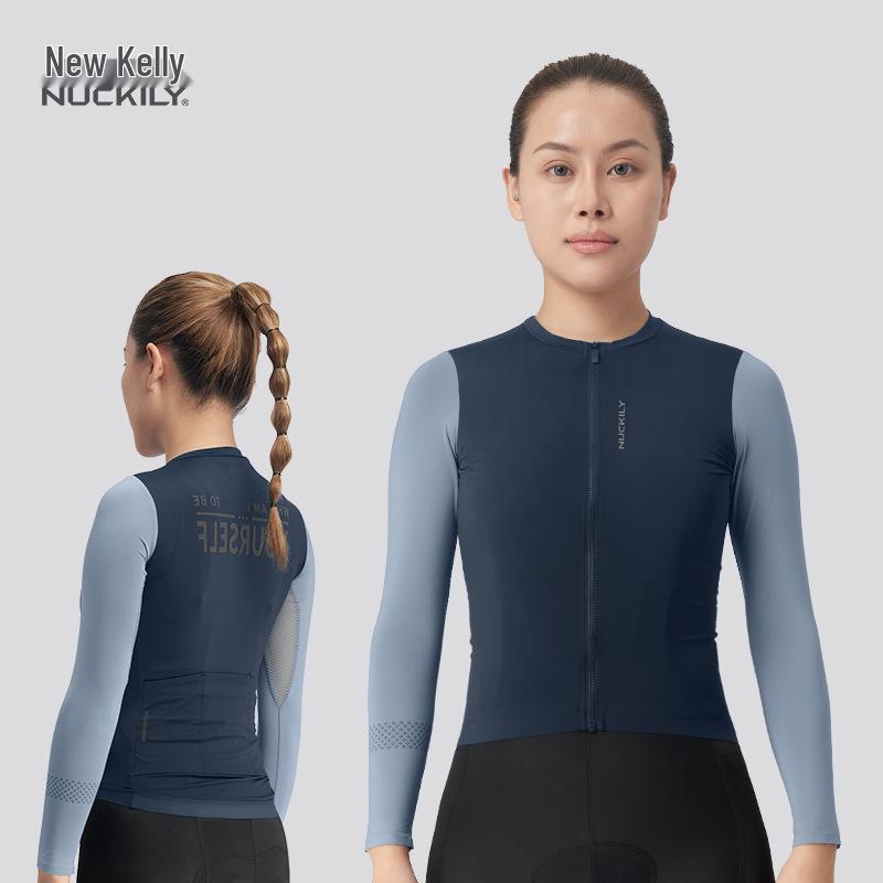NUCKILY Women s Quick-Dry Cycling Jersey - Slim Fit, Long Sleeve, Breathable L темно-синього кольору
NUCKILY Women s Quick-Dry Cycling Jersey - Slim Fit, Long Sleeve, Breathable L темно-синього кольору