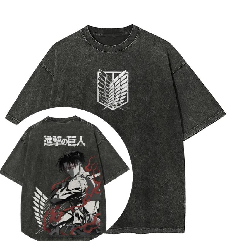 Attack on Titan Anime Printed Tshirt Mens and Womens Washed Tshirt High Quality Vintage Cotton Tshirt Harajuku YK Tops XL
Attack on Titan Anime Printed Tshirt Mens and Womens Washed Tshirt High Quality Vintage Cotton Tshirt Harajuku YK Tops XL
