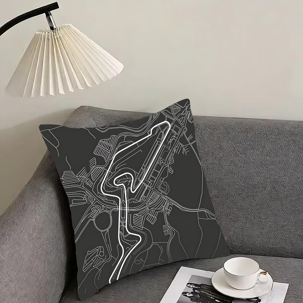 Nurburgring Circuit Fashion Cushion Cover Pillowcase Ultra Soft Skin Friendly Fabric Cloud Like Comfort Concealed Zipper 30x30cm
Nurburgring Circuit Fashion Cushion Cover Pillowcase Ultra Soft Skin Friendly Fabric Cloud Like Comfort Concealed Zipper 30x30cm