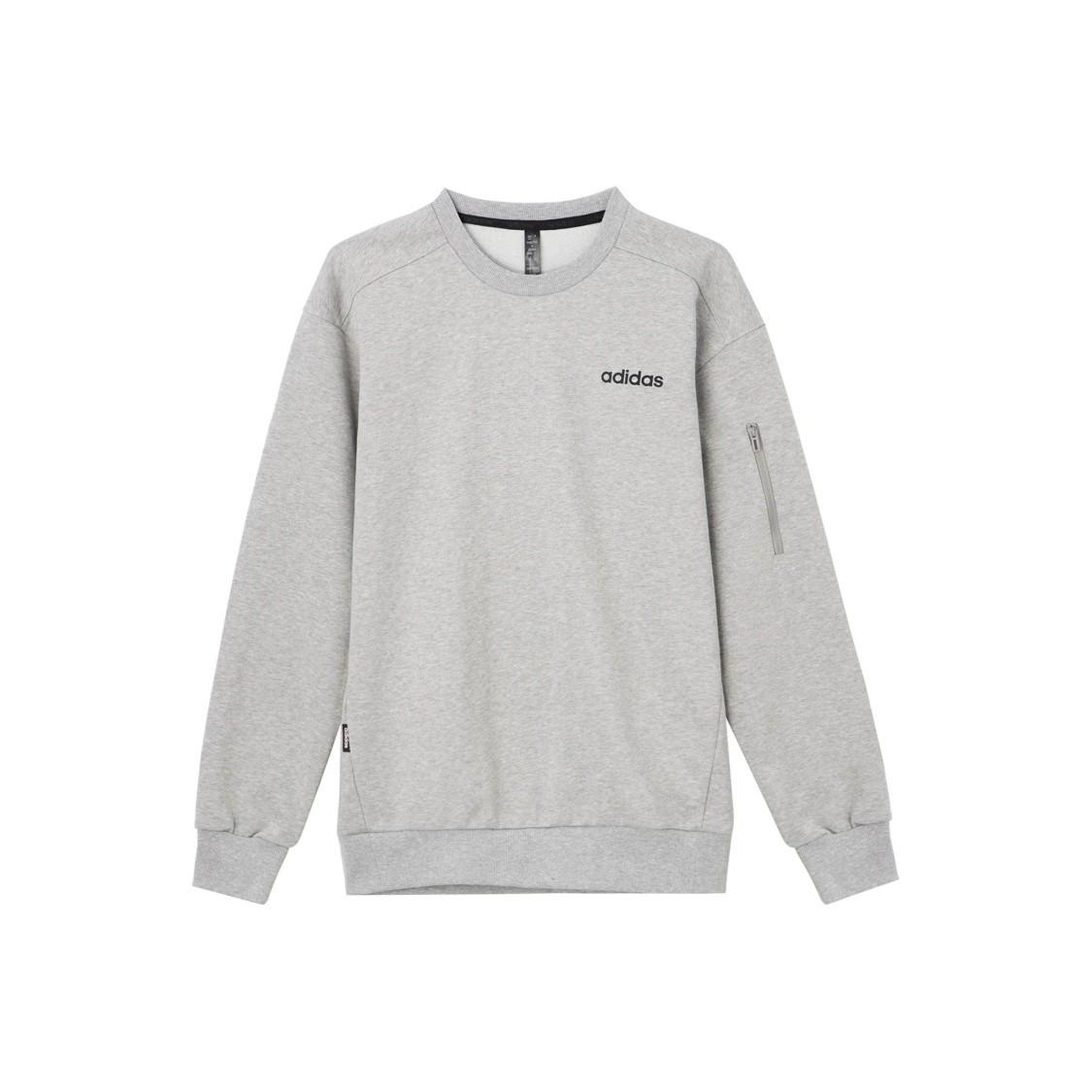 adidas Solid Color Crewneck Casual Pullover Long-Sleeve Sweatshirt for Men, Gray XL
adidas Solid Color Crewneck Casual Pullover Long-Sleeve Sweatshirt for Men, Gray XL