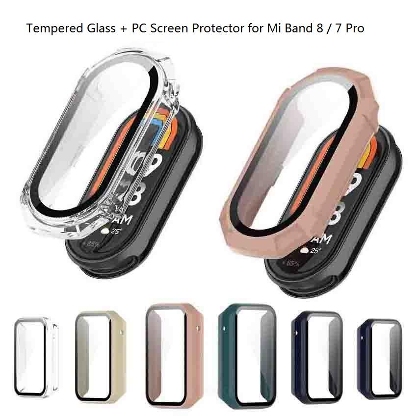 Закаленное стекло + чехол для часов для Mi Band 8/7 Pro, защитная пленка для экрана Xiaomi Mi Band 7 Pro, чехол-бампер
Закаленное стекло + чехол для часов для Mi Band 8/7 Pro, защитная пленка для экрана Xiaomi Mi Band 7 Pro, чехол-бампер