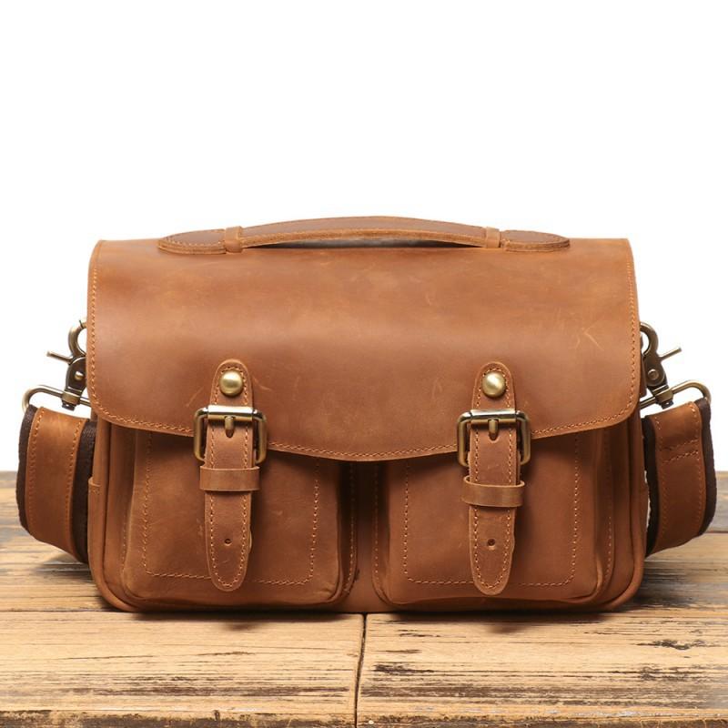 New European American Retro Men s Casual Leather Digital Camera Crossbody Bag Crazy Horse Photography
New European American Retro Men s Casual Leather Digital Camera Crossbody Bag Crazy Horse Photography