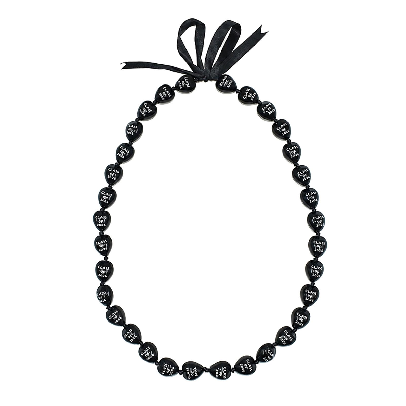 Acrylic Hawaiian Style Graduation Lei Necklace with Faux Nut Beads and Shell Leaf Design Ribbon Tie Graduation Garland One Size чёрный
Acrylic Hawaiian Style Graduation Lei Necklace with Faux Nut Beads and Shell Leaf Design Ribbon Tie Graduation Garland One Size чёрный