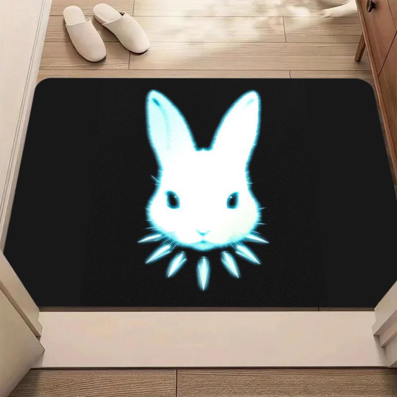 Gothic Spiked Rabbit Print Bath Mat Non Slip Soft Washable Floor Carpet for Bathroom Bedroom Entryway Decor 40x60cm
Gothic Spiked Rabbit Print Bath Mat Non Slip Soft Washable Floor Carpet for Bathroom Bedroom Entryway Decor 40x60cm