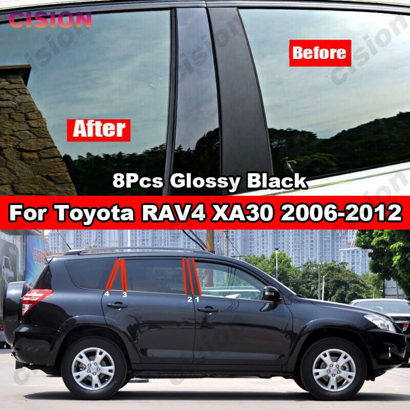 8x Автомобильная оконная дверная колонна, BC, стойка, накладка для Toyota RAV4 XA30 2006-2012, углеродное волокно, черный зеркальный эффект, ПК
8x Автомобильная оконная дверная колонна, BC, стойка, накладка для Toyota RAV4 XA30 2006-2012, углеродное волокно, черный зеркальный эффект, ПК