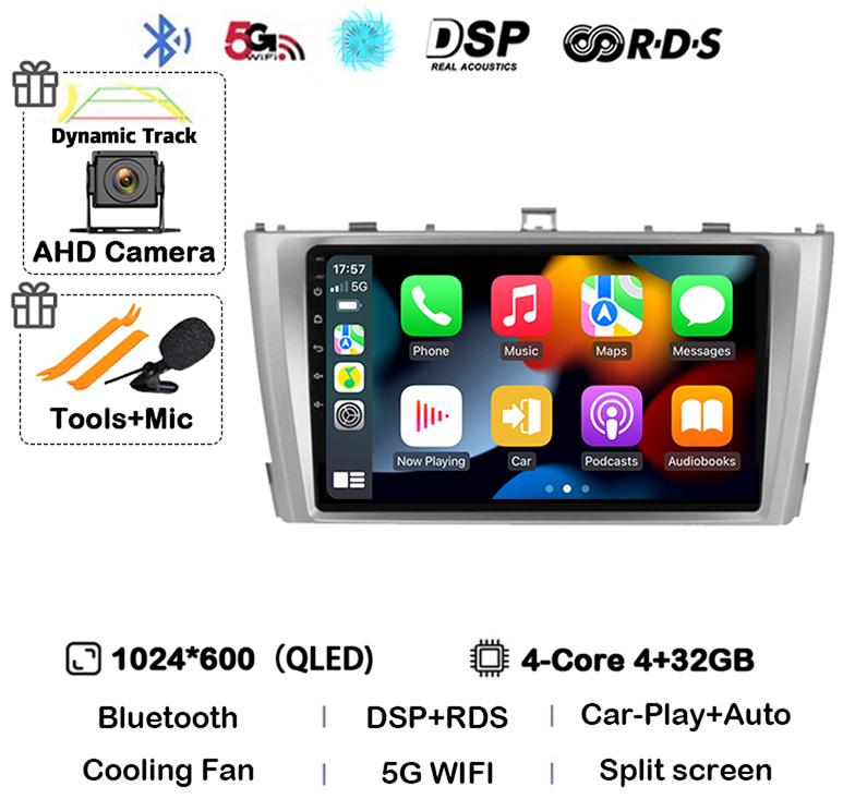 Android 14 Carplay Auto для Toyota Avensis 3 2008 2009 2010 2011 2012 2013- 2015 Автомобильный Радио Мультимедиа Стерео Плеер GPS 4G WIFI
Android 14 Carplay Auto для Toyota Avensis 3 2008 2009 2010 2011 2012 2013- 2015 Автомобильный Радио Мультимедиа Стерео Плеер GPS 4G WIFI
