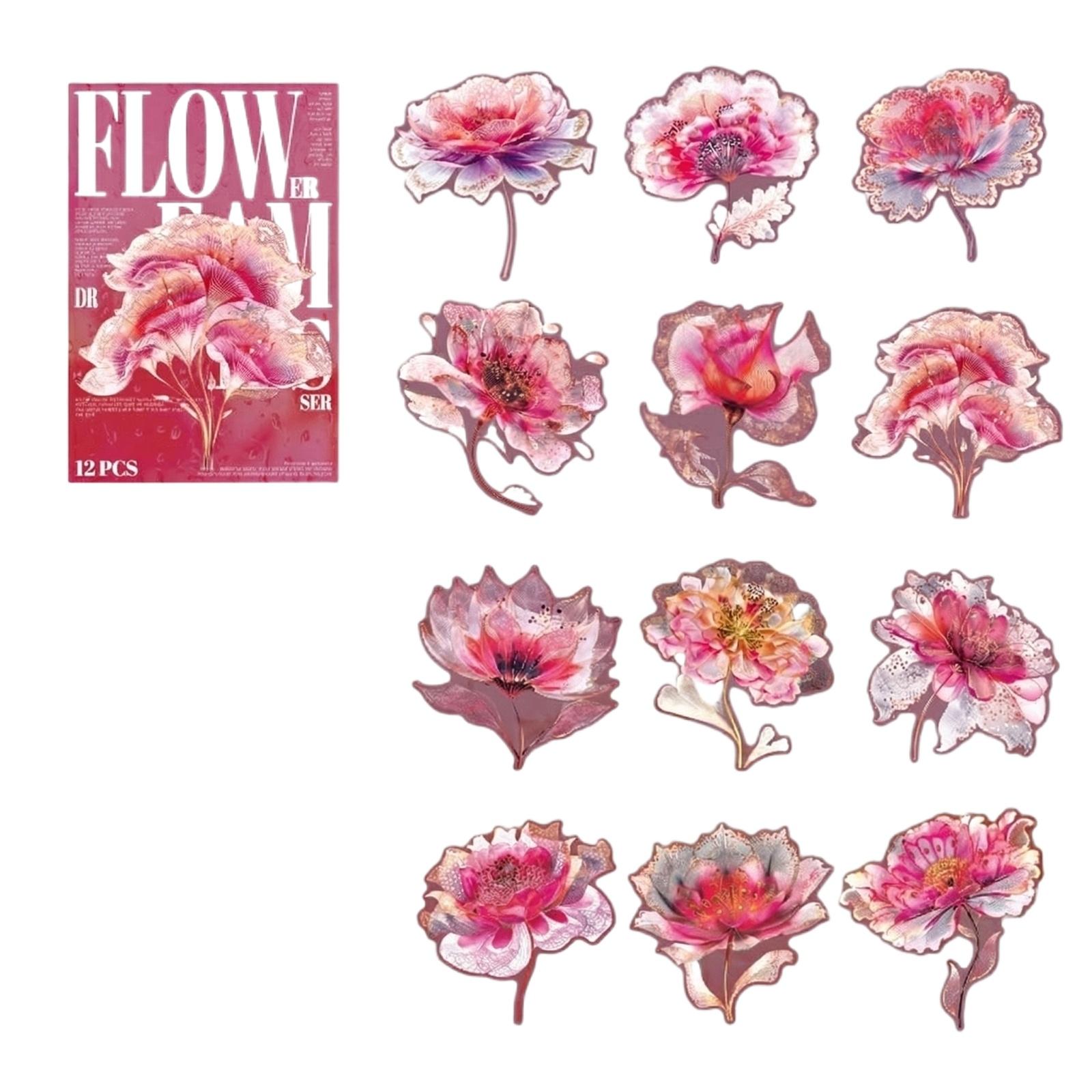 Yanjie PET Sticker Pack Among Flowers Series Floral Theme One Size
Yanjie PET Sticker Pack Among Flowers Series Floral Theme One Size