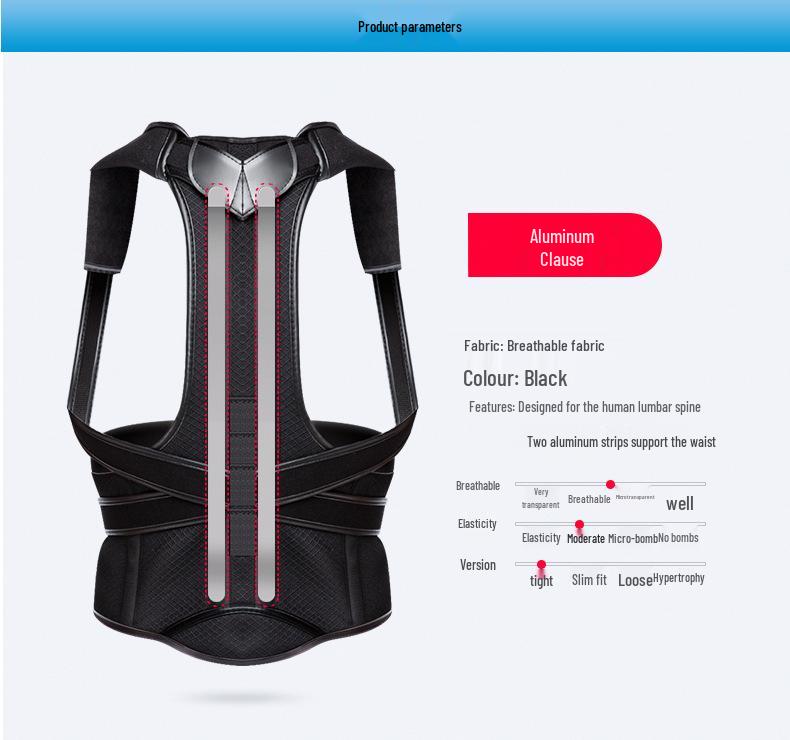 Luomai Back Corrector: Posture Belt for Adults & Students - Invisible Support for Humpback Correction XS
Luomai Back Corrector: Posture Belt for Adults & Students - Invisible Support for Humpback Correction XS