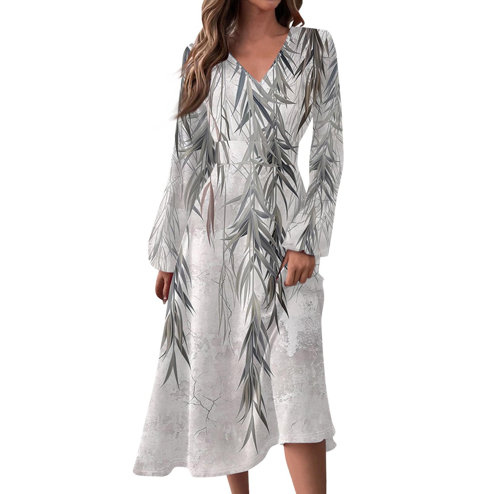 Women s Autumn And Winter Casual Fashion V-neck Long Sleeve Stripe Print Long Dress XXL
Women s Autumn And Winter Casual Fashion V-neck Long Sleeve Stripe Print Long Dress XXL