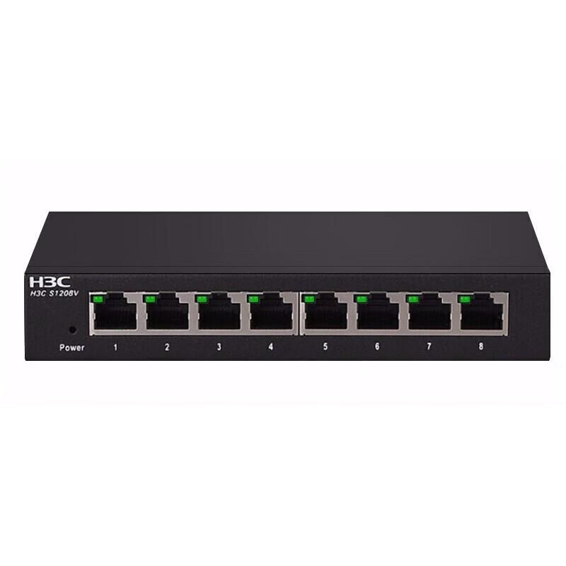 H3C Mini S1208V 8-Port Gigabit Unmanaged Desktop Ethernet Switch
H3C Mini S1208V 8-Port Gigabit Unmanaged Desktop Ethernet Switch