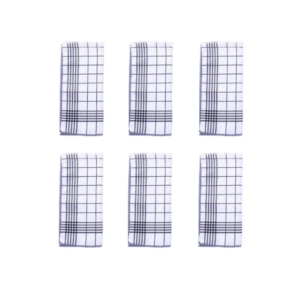 6 Pieces Absorbent Checkered Kitchen Towel Large Washcloth Durable Napkin Tableware чорний
6 Pieces Absorbent Checkered Kitchen Towel Large Washcloth Durable Napkin Tableware чорний