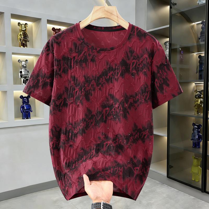Men s Plus Size Tie-Dye Embossed T-Shirt, Streetwear Short Sleeve Tee (5XL-12XL) 12XL(138kg-145kg) червоний
Men s Plus Size Tie-Dye Embossed T-Shirt, Streetwear Short Sleeve Tee (5XL-12XL) 12XL(138kg-145kg) червоний