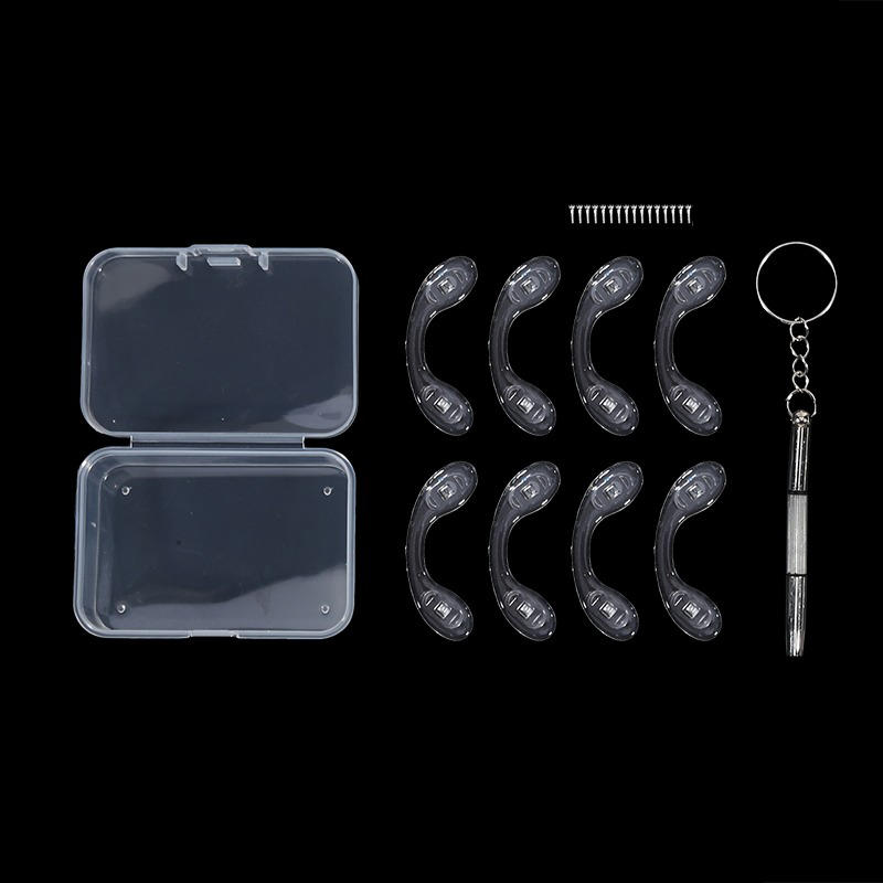 Five Or Eight Pieces Transparent Adult Integrated U Shaped Eyeglasses Nose Pads Universal Silicone Anti Slip Glasses Bridge Strap Replacements A прозорий
Five Or Eight Pieces Transparent Adult Integrated U Shaped Eyeglasses Nose Pads Universal Silicone Anti Slip Glasses Bridge Strap Replacements A прозорий