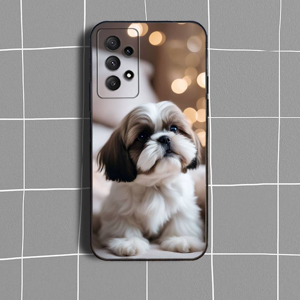 Pet S-Shih T-Tzu Dog Phone Case For Samsung Galaxy A 91,80,73,72,71,53,52,51,22,5G Shockproof Soft Black Cover Samsung a52 a52S
Pet S-Shih T-Tzu Dog Phone Case For Samsung Galaxy A 91,80,73,72,71,53,52,51,22,5G Shockproof Soft Black Cover Samsung a52 a52S