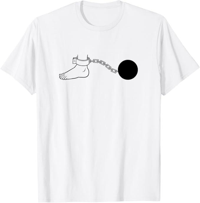 Ball And Chain Shackles, Funny, Jokes, Sarcastic T-Shirt Unisex T-Shirt XL
Ball And Chain Shackles, Funny, Jokes, Sarcastic T-Shirt Unisex T-Shirt XL