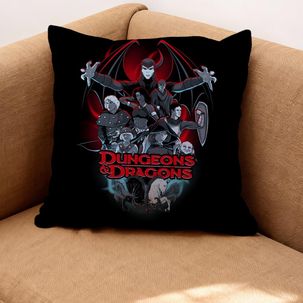 Dungeons & Dragons Cushion Cover Premium Comfort Reversible Pillow Cove -Two in One Design for Any Room & Car Interior 30cmx30cm
Dungeons & Dragons Cushion Cover Premium Comfort Reversible Pillow Cove -Two in One Design for Any Room & Car Interior 30cmx30cm