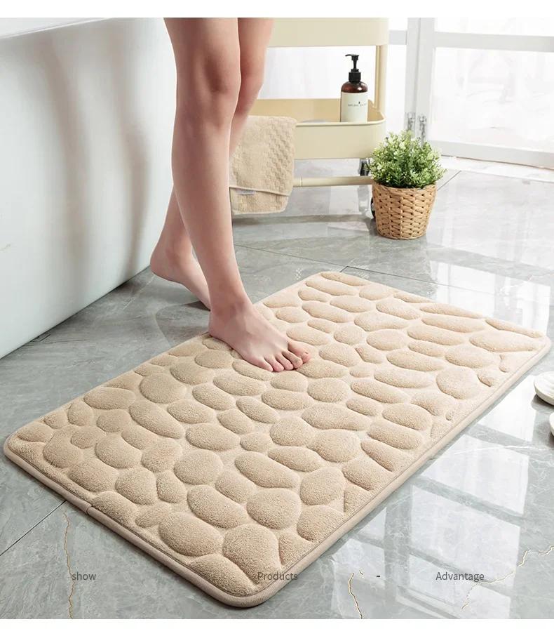 40*60cm Non-slip Carpets Cobblestone Embossed Bathroom Mat Basin Bathtub Side Floor Rug Absorbent Doormat Carpet Washable 40x60cm
40*60cm Non-slip Carpets Cobblestone Embossed Bathroom Mat Basin Bathtub Side Floor Rug Absorbent Doormat Carpet Washable 40x60cm