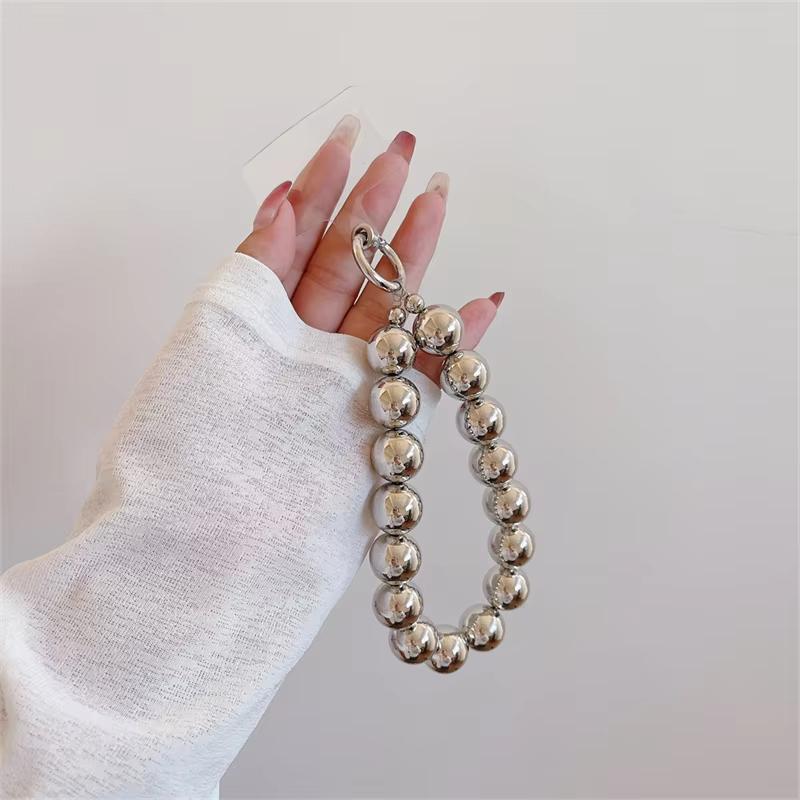 Electroplating Bead Lanyard Charm Phone Chain For iPhone Samsung Universal Short Hand-beaded Keychain Anti-lost Pendant Jewelry
Electroplating Bead Lanyard Charm Phone Chain For iPhone Samsung Universal Short Hand-beaded Keychain Anti-lost Pendant Jewelry
