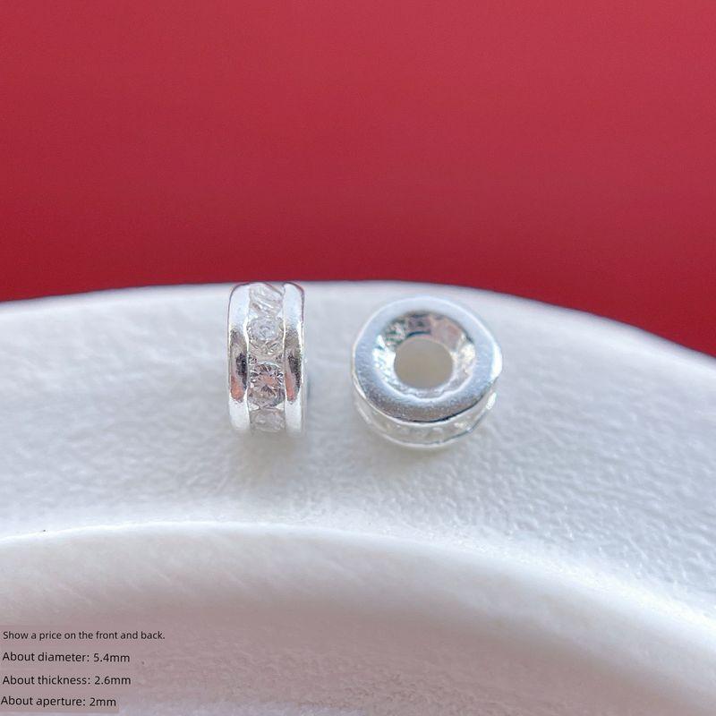 925 Sterling Silver Accessories Micro Inlaid Zircon Spacer Beads Spacer Gasket Barrel Beads Crystal Bracelet Ornament Accessories DIY Beaded LA811 925 Silver Micro Zircon Bead Spacer
925 Sterling Silver Accessories Micro Inlaid Zircon Spacer Beads Spacer Gasket Barrel Beads Crystal Bracelet Ornament Accessories DIY Beaded LA811 925 Silver Micro Zircon Bead Spacer