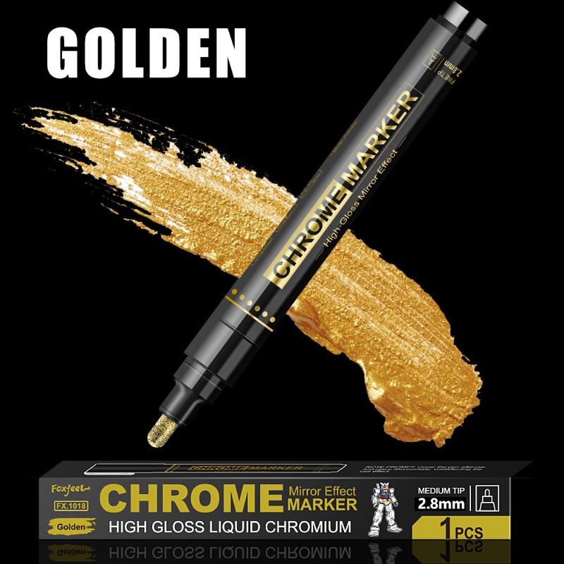 2.8Mm Electroplating Paint Markers Mirror Effect Waterproof Paintbrush Metal Marker For Graffiti Stationery Art Supplies
2.8Mm Electroplating Paint Markers Mirror Effect Waterproof Paintbrush Metal Marker For Graffiti Stationery Art Supplies