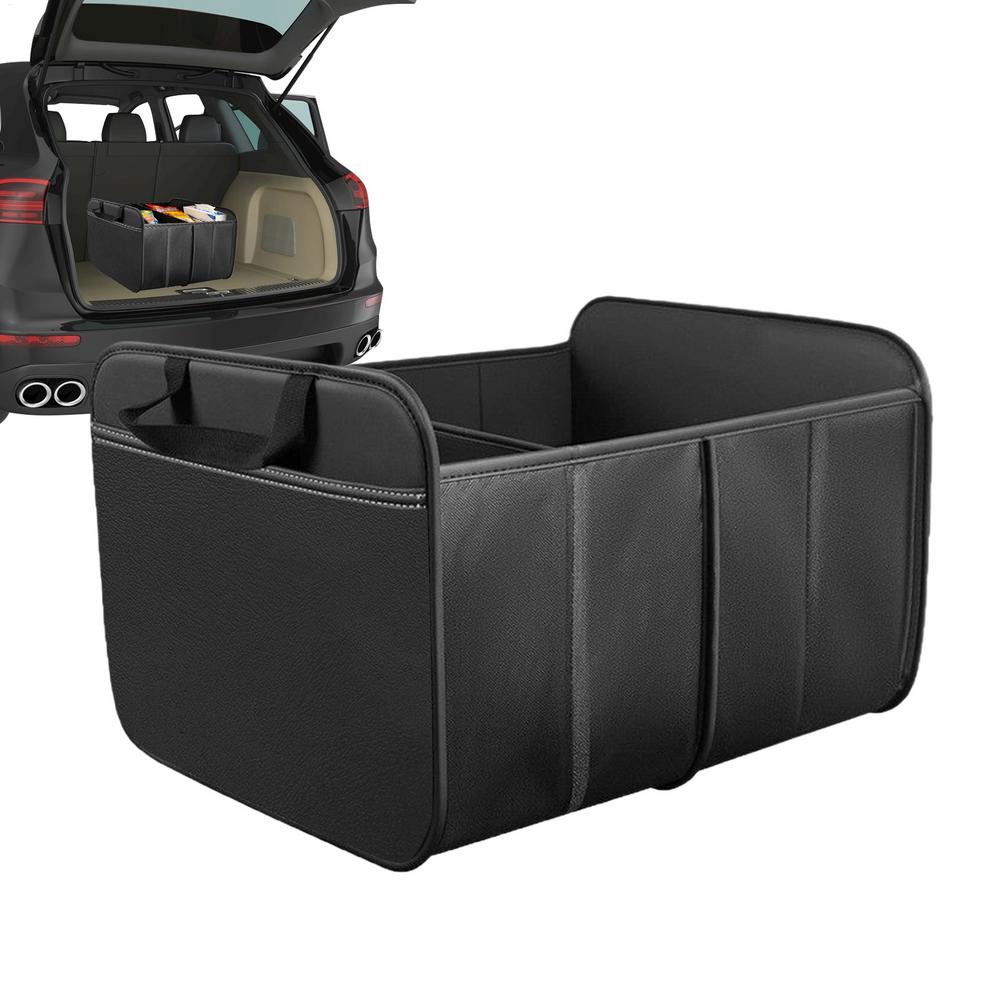 Trunk Storage Organizer Large Waterproof Space Saving With Handles Car Storage Box Cargo Organizer For Truck RV Sedan Automotive
Trunk Storage Organizer Large Waterproof Space Saving With Handles Car Storage Box Cargo Organizer For Truck RV Sedan Automotive