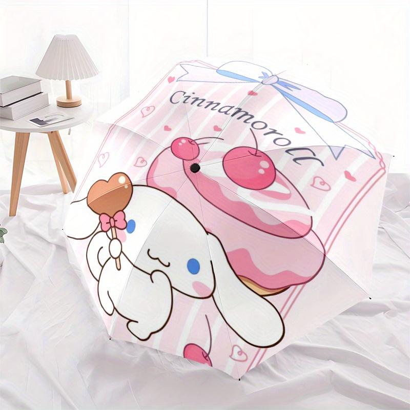 1pc Sanrio Cherry Cake Cinnamoroll Cartoon Umbrella, Portable 3-Fold Compact Umbrella, Suitable for Camping, Hiking and Travel, Ideal Easter Birthday
1pc Sanrio Cherry Cake Cinnamoroll Cartoon Umbrella, Portable 3-Fold Compact Umbrella, Suitable for Camping, Hiking and Travel, Ideal Easter Birthday