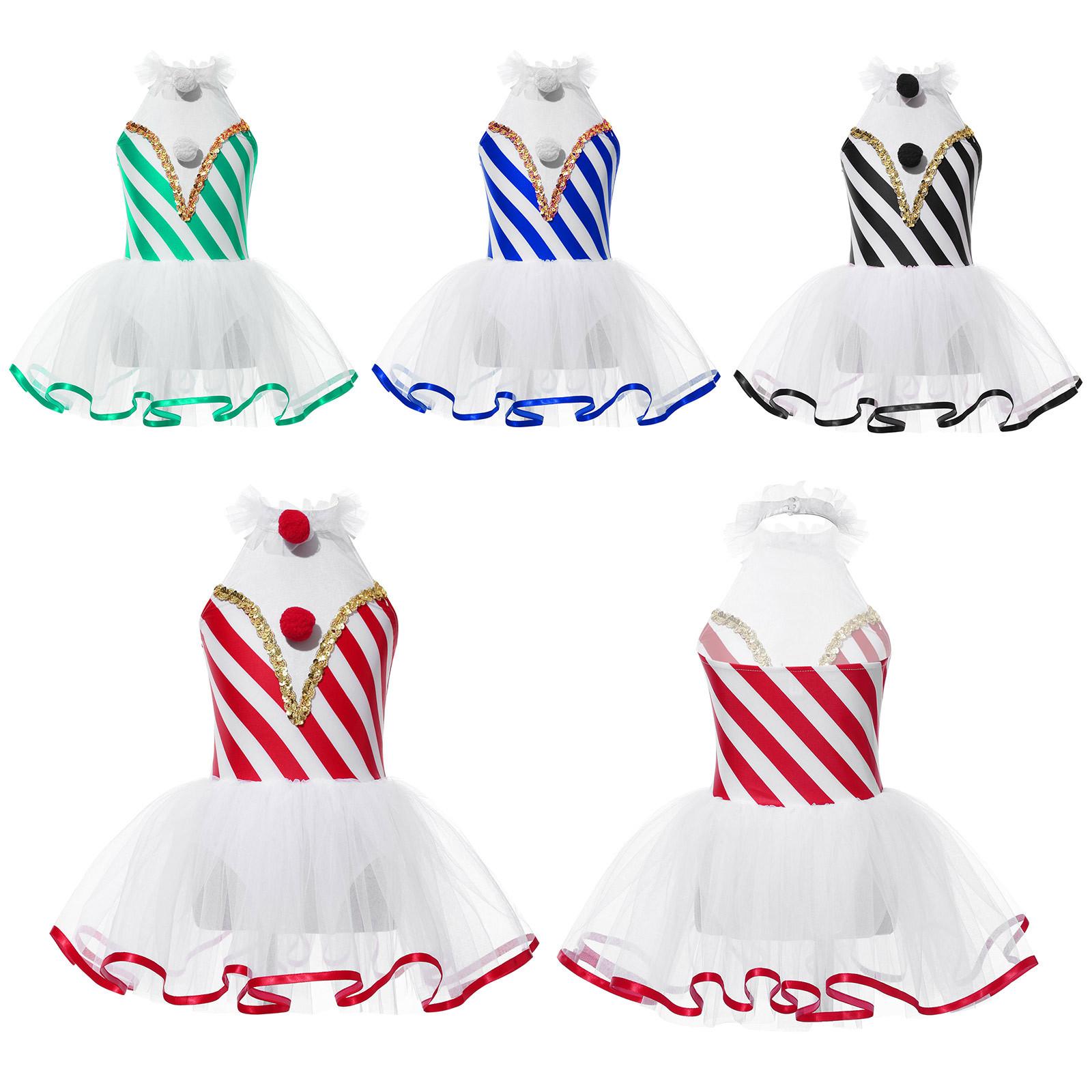 Kids Girls Christmas Candy Cane Costume Mrs Santa Claus Elf Ballet Dance Tutu Leotard Dress 3-4 Years червоний
Kids Girls Christmas Candy Cane Costume Mrs Santa Claus Elf Ballet Dance Tutu Leotard Dress 3-4 Years червоний