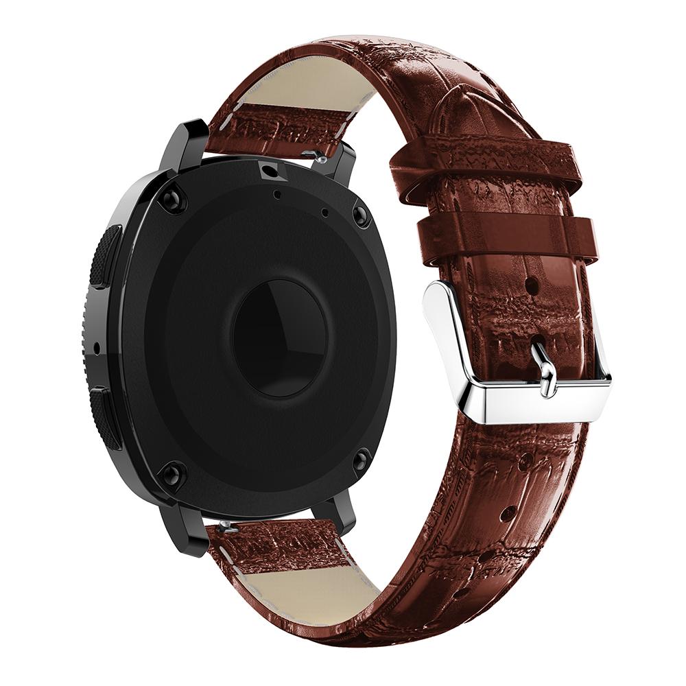 20mm Crocodile Texture Genuine Leather Watch Replacement Strap for Samsung Galaxy Gear Sport Brown
20mm Crocodile Texture Genuine Leather Watch Replacement Strap for Samsung Galaxy Gear Sport Brown