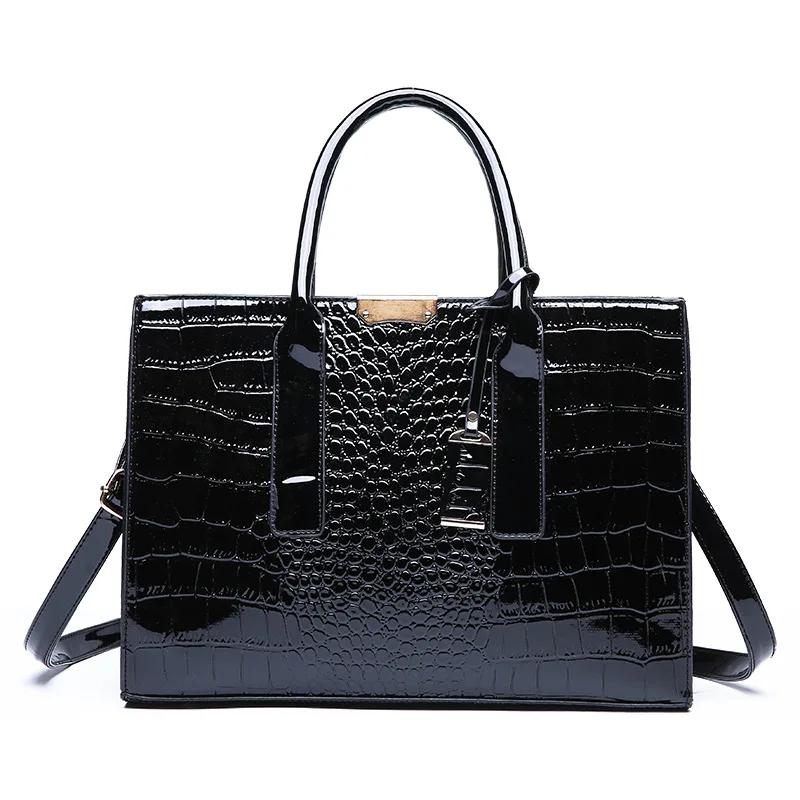 Crocodile Women s Crossbody Patent Leather Women s Messenger Bag Bag High Quality Ladies Handbag
Crocodile Women s Crossbody Patent Leather Women s Messenger Bag Bag High Quality Ladies Handbag