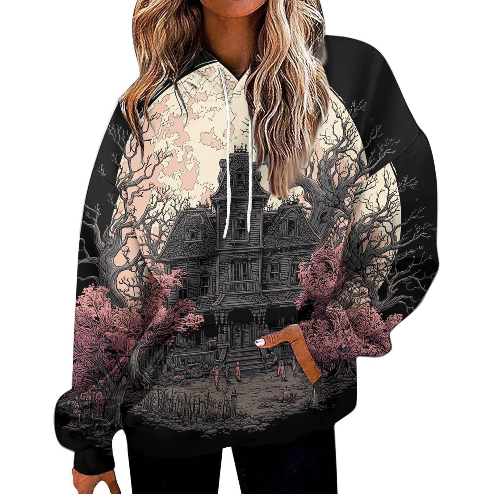 Women s Fashion Sweatshirt Printed Casual Hooded Sweatshirt With Pockets M рожевий
Women s Fashion Sweatshirt Printed Casual Hooded Sweatshirt With Pockets M рожевий
