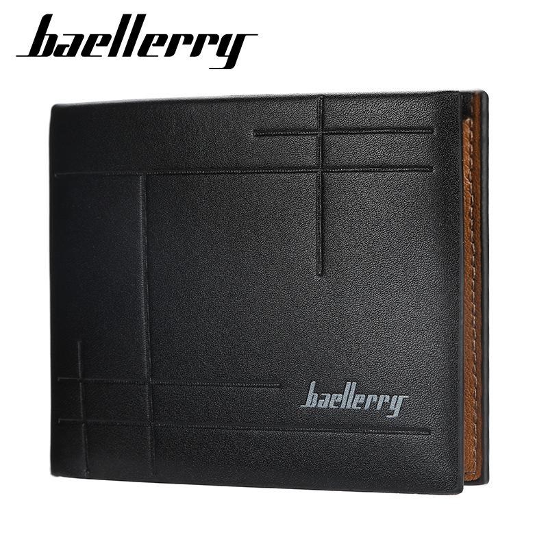 Мужской короткий кошелек Baellerry, европейский и американский горизонтальный открытый кошелек с несколькими картами, деловой тонкий кожаный кошелек
Мужской короткий кошелек Baellerry, европейский и американский горизонтальный открытый кошелек с несколькими картами, деловой тонкий кожаный кошелек