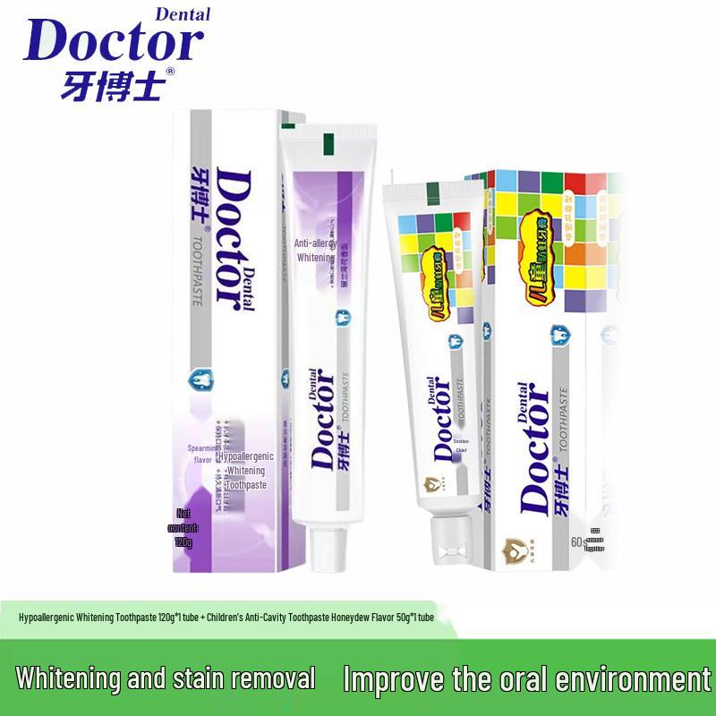 Dr. Denti Family Toothpaste Set
Dr. Denti Family Toothpaste Set