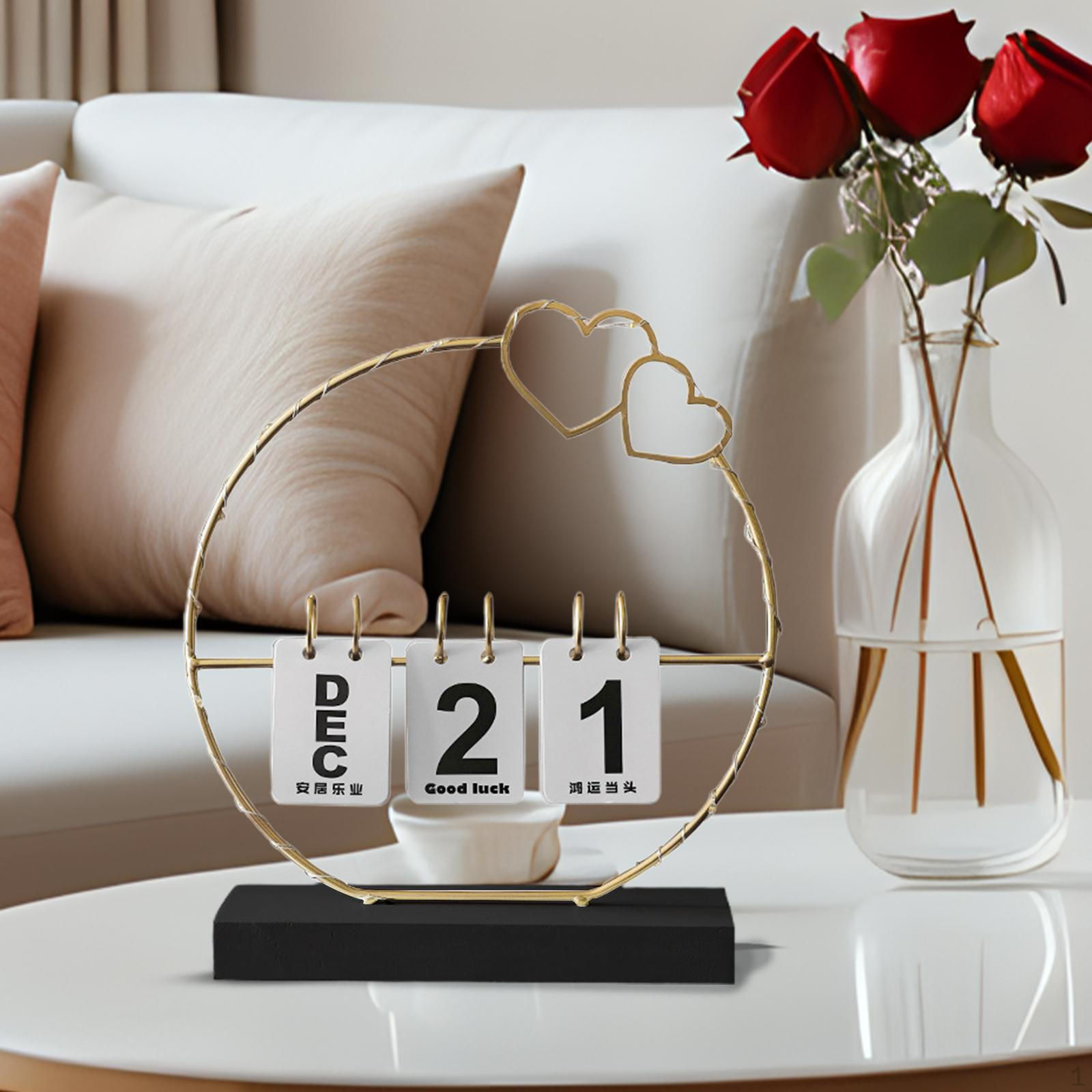 Valentine Desktop Calendar Decorative Photography Props Wedding Gifts Daily Flip Year Heart Black Base
Valentine Desktop Calendar Decorative Photography Props Wedding Gifts Daily Flip Year Heart Black Base