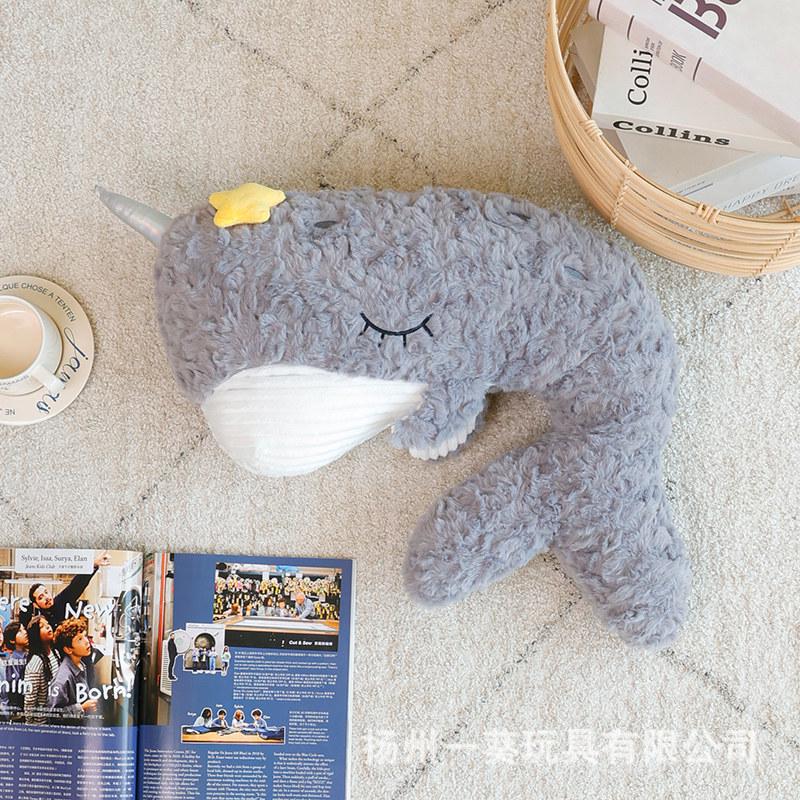 Narwhal Plush Throw Pillow - Cute Marine Animal Decor & Couple Gift 50cm/0.57kg
Narwhal Plush Throw Pillow - Cute Marine Animal Decor & Couple Gift 50cm/0.57kg