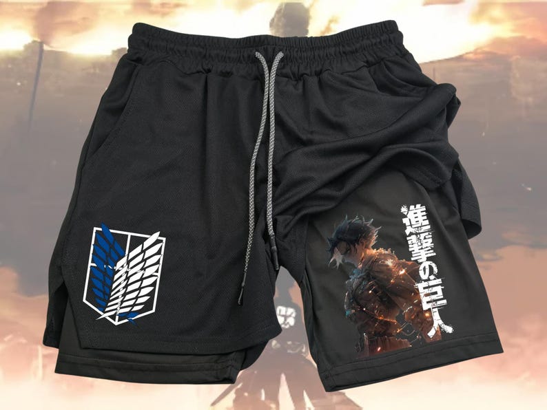 Чоловічі спортивні шорти Attack on Titan | Швидкосихаючі дихаючі фітнес-шорти для тренажерного залу, спортивного бігу, активного відпочинку | Валентинів подарунок XXL
Чоловічі спортивні шорти Attack on Titan | Швидкосихаючі дихаючі фітнес-шорти для тренажерного залу, спортивного бігу, активного відпочинку | Валентинів подарунок XXL
