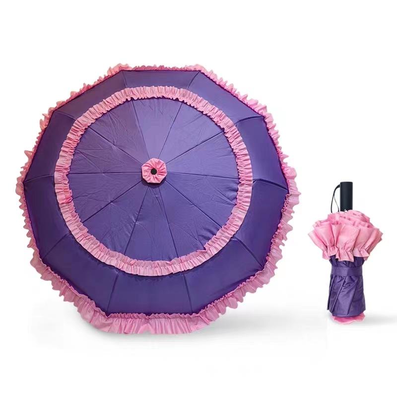 Princess Style Long Handle Automatic Umbrella High Aesthetic Value Rain And Sun Protection Umbrella Pink Girl Heart Element
Princess Style Long Handle Automatic Umbrella High Aesthetic Value Rain And Sun Protection Umbrella Pink Girl Heart Element
